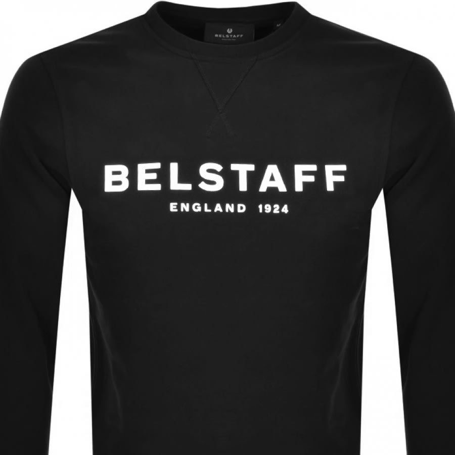 Alternative Image for ProductBelstaff Crew Neck Sweatshirt Black2